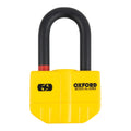 Oxford Boss Alarm 14mm Disc Lock - Yellow (Unpackaged)