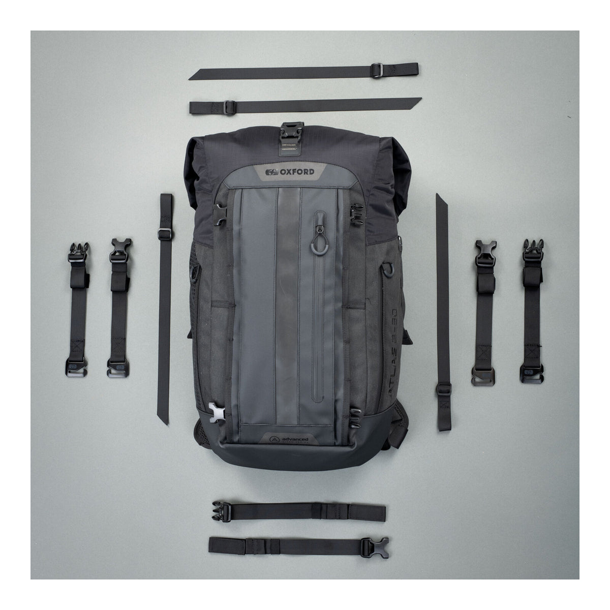 Oxford Atlas B-30 Advanced Backpack - Charcoal / Black