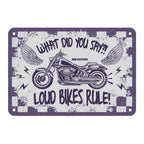 Oxford Garage Metal Sign: What Did You Say