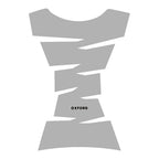 Oxford Jagged Tank Pad - Silver