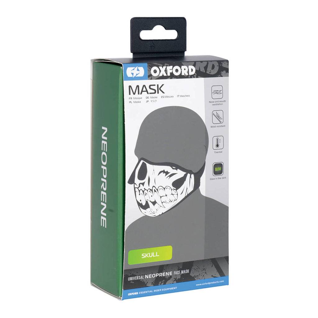Oxford Neoprene Face Mask - Skull