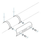 Oxford Sport Exhaust Heat Shield
