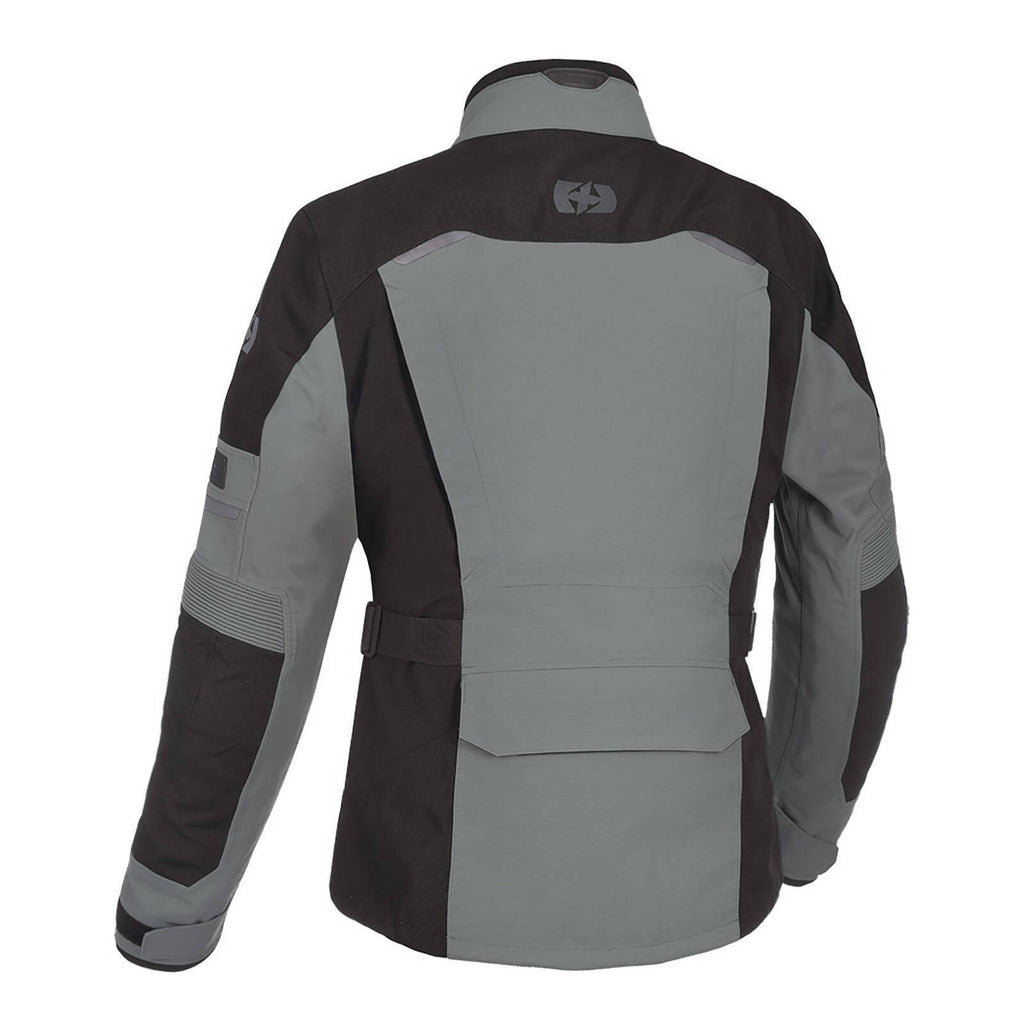 Oxford Mondial Laminate Jacket - Black / Grey