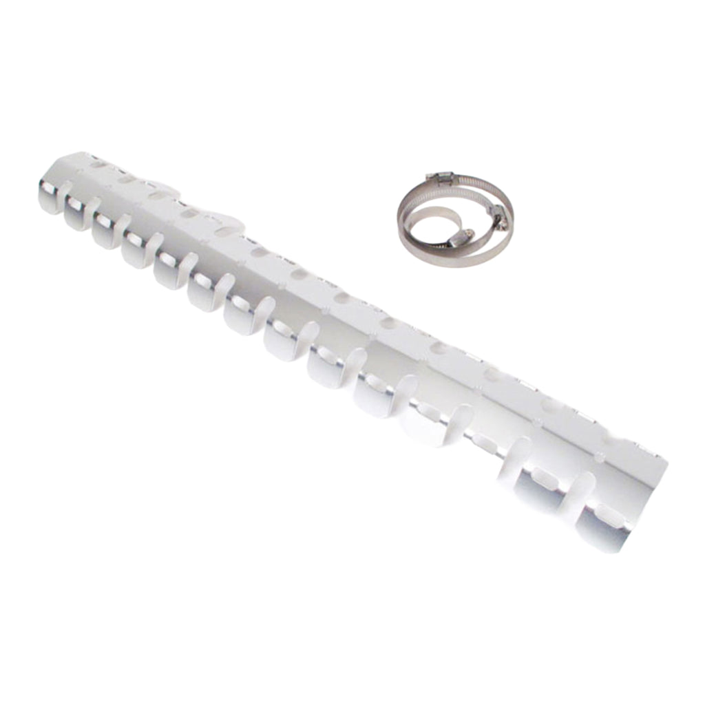 WMP Head Pipe Guard with Clamp - Silver