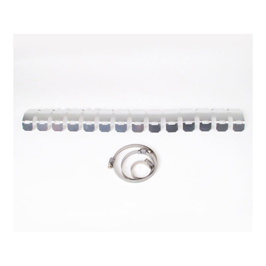 WMP Head Pipe Guard with Clamp - Silver