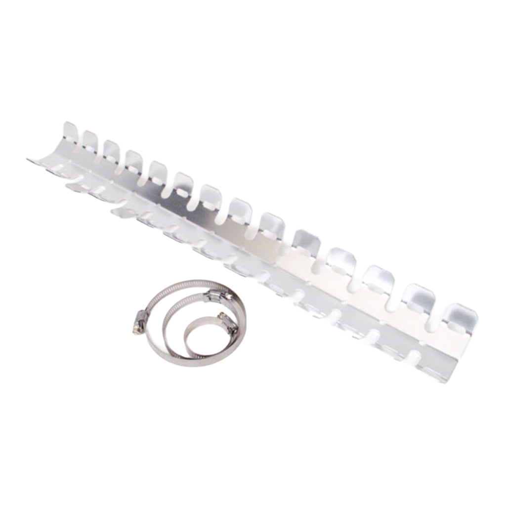 WMP Head Pipe Guard with Clamp - Silver