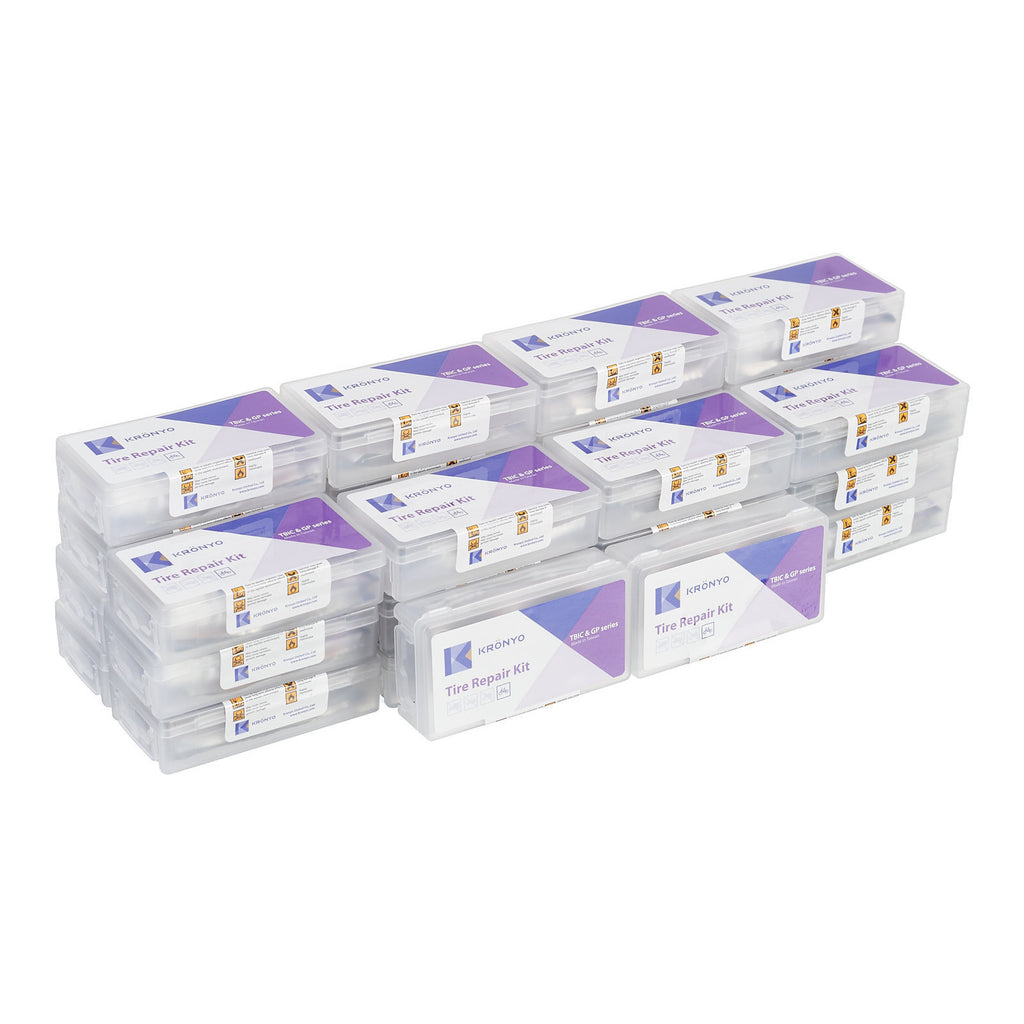 Kronyo Tyre Repair Kit - Small Emergency Kit / 30pcs - Box - PKTBIC21