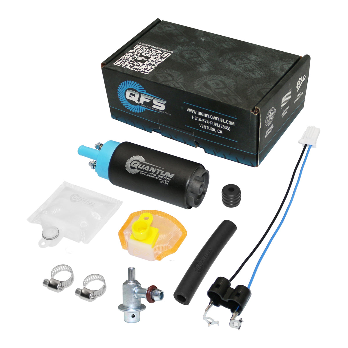 Quantum In-tank EFI Fuel Pump with Regulator and Fuel Filter