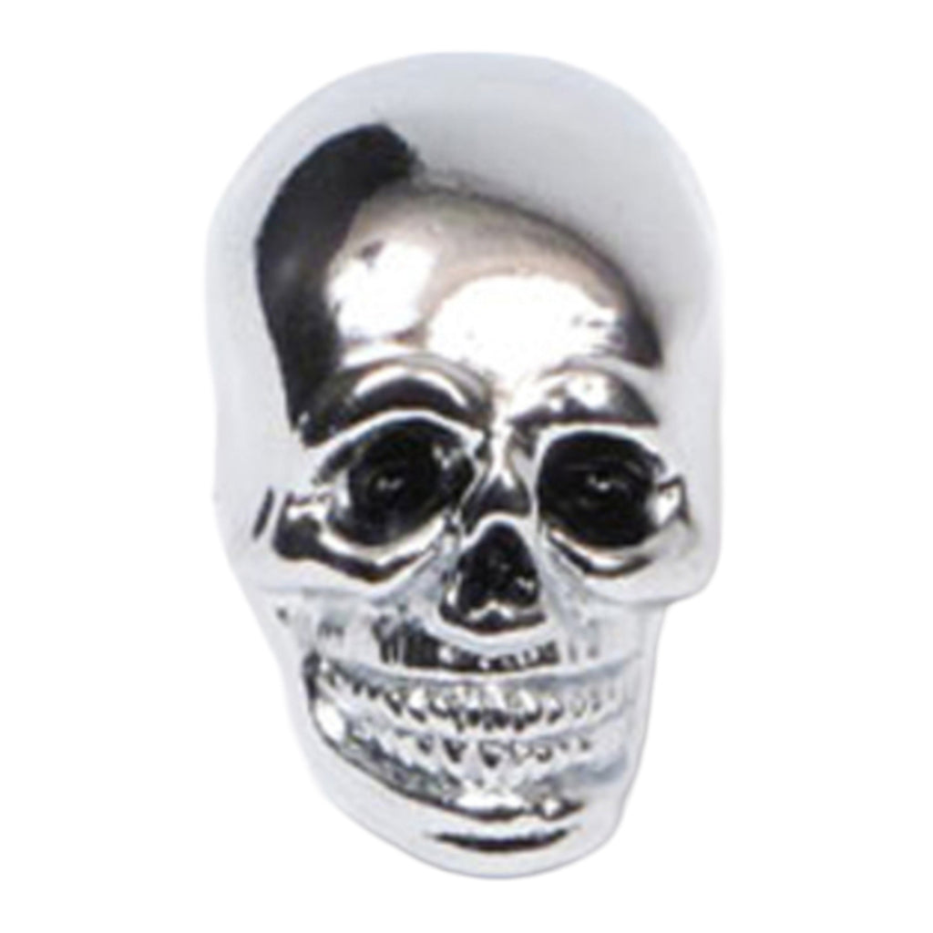 SKULL BOLT SIL SML AA38 SOLD IN PAIRS