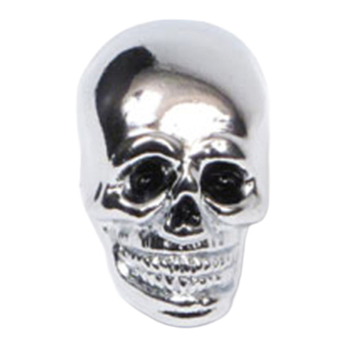 SKULL BOLT SIL SML AA38 SOLD IN PAIRS