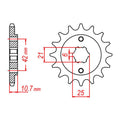 MTX 338 Steel Front Sprocket #530 (10-MA7)