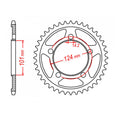 MTX 898 (2) Steel Rear Sprocket #525 (11-KM7)