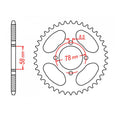 MTX 810 Steel Rear Sprocket #428 (11-208)