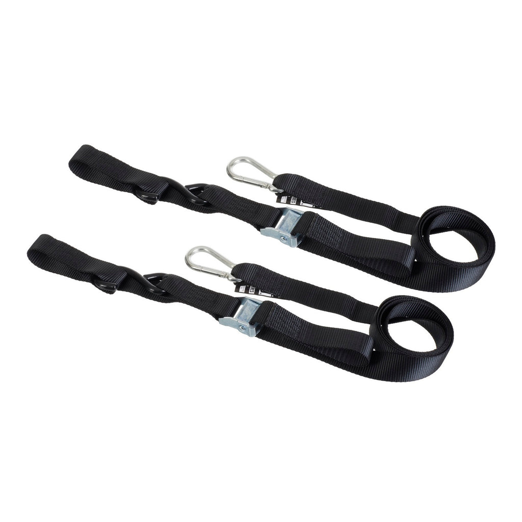 WMP Tie Downs 1 1/2in x 6ft - Black / Black