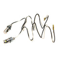WMP NUMBER PLATE LED BOLT LIGHT 17x12 SIL (Pair)
