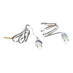 WMP NUMBER PLATE LED BOLT LIGHT 13.5X12.8 SIL (Pair)