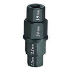 WMP 4-IN-1 HEX AXLE TOOL 17 19 22 24mm CrMo