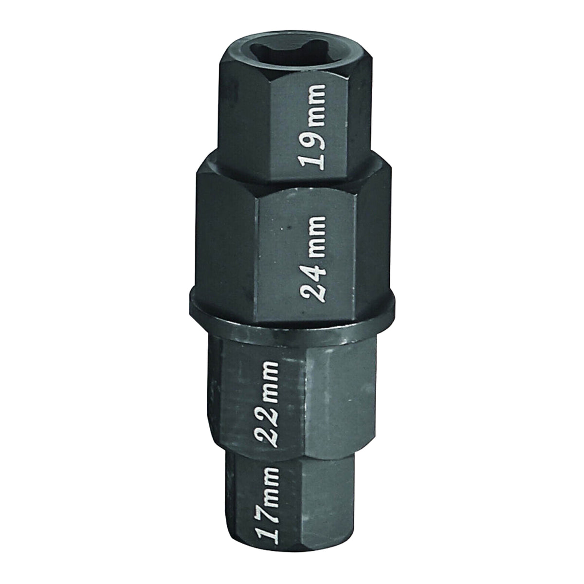 WMP 4-IN-1 HEX AXLE TOOL 17 19 22 24mm CrMo