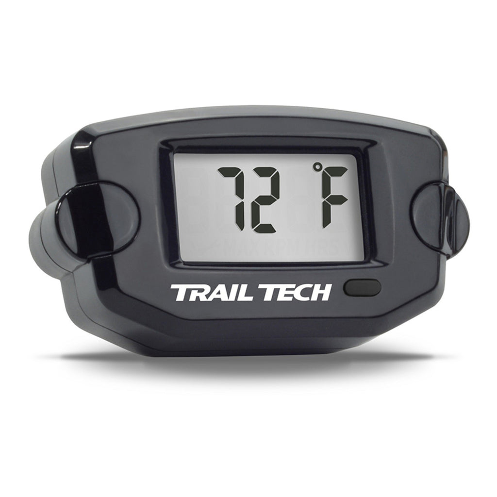 Trail Tech TTO Temperature Meter 10mm Spark Plug - Black