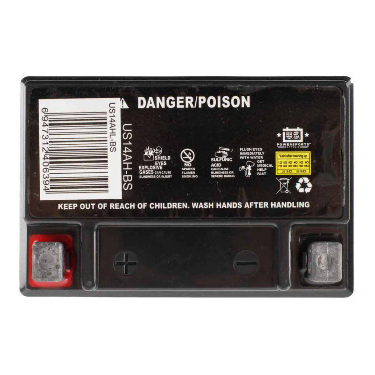 USPS AGM Battery - USX14AH-BS