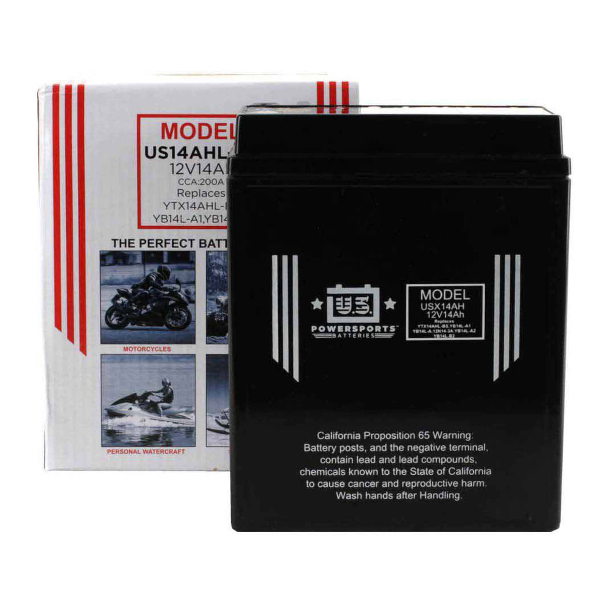 USPS AGM Battery - USX14AH-BS