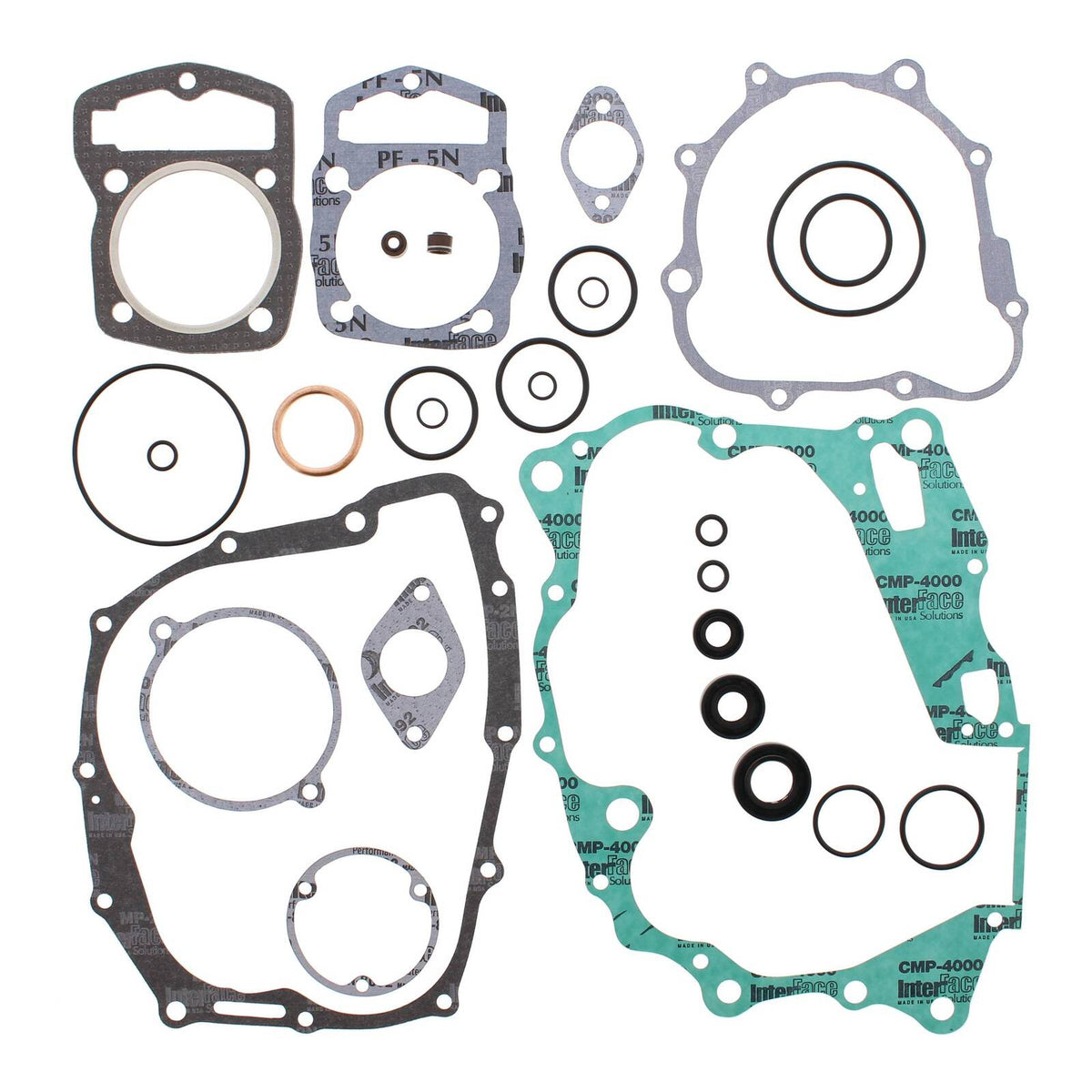 Vertex Complete Gasket Set with Oil Seals Honda)