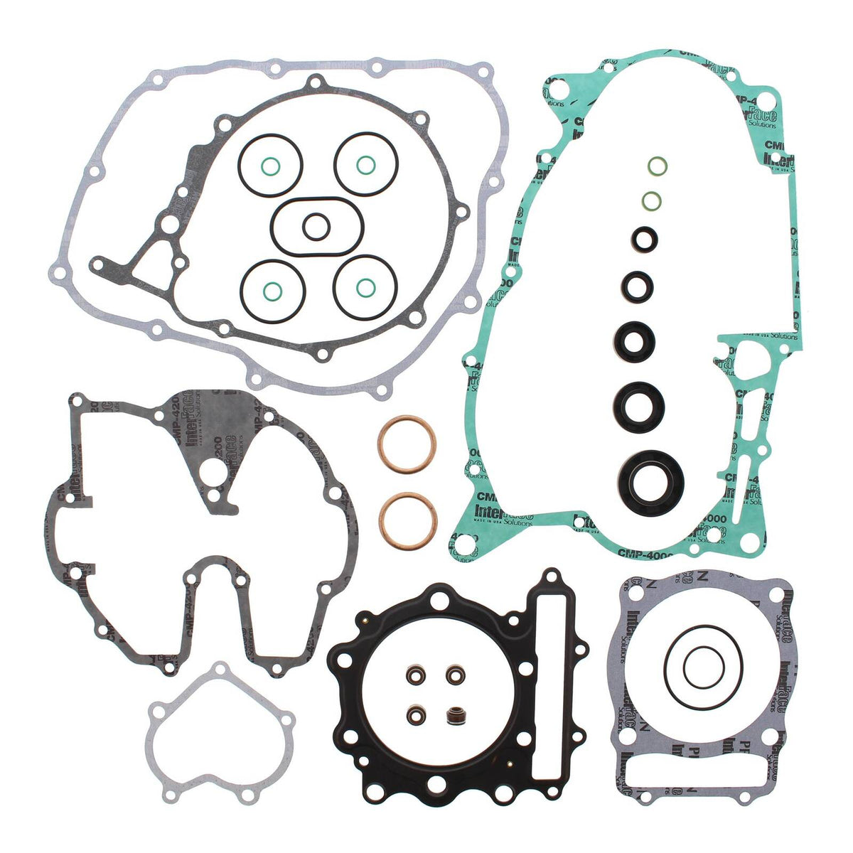 Vertex Complete Gasket Set with Oil Seals (811281)