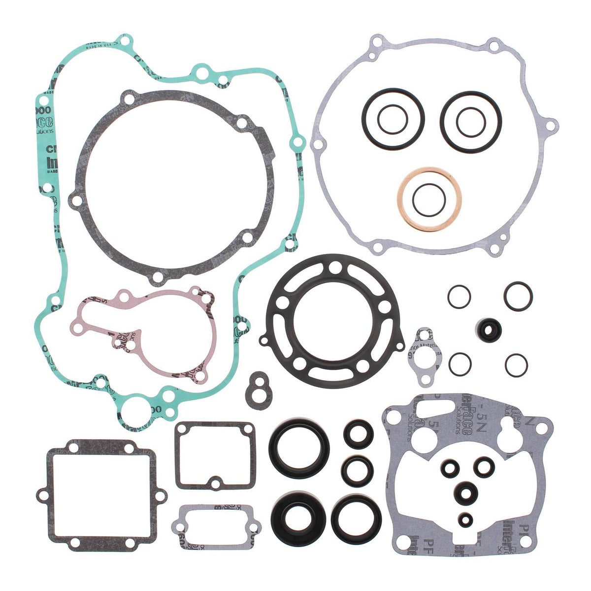 Vertex Complete Gasket Set with Oil Seals (811428)