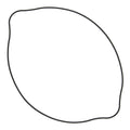 Vertex Outer Clutch Gasket - Suzuki