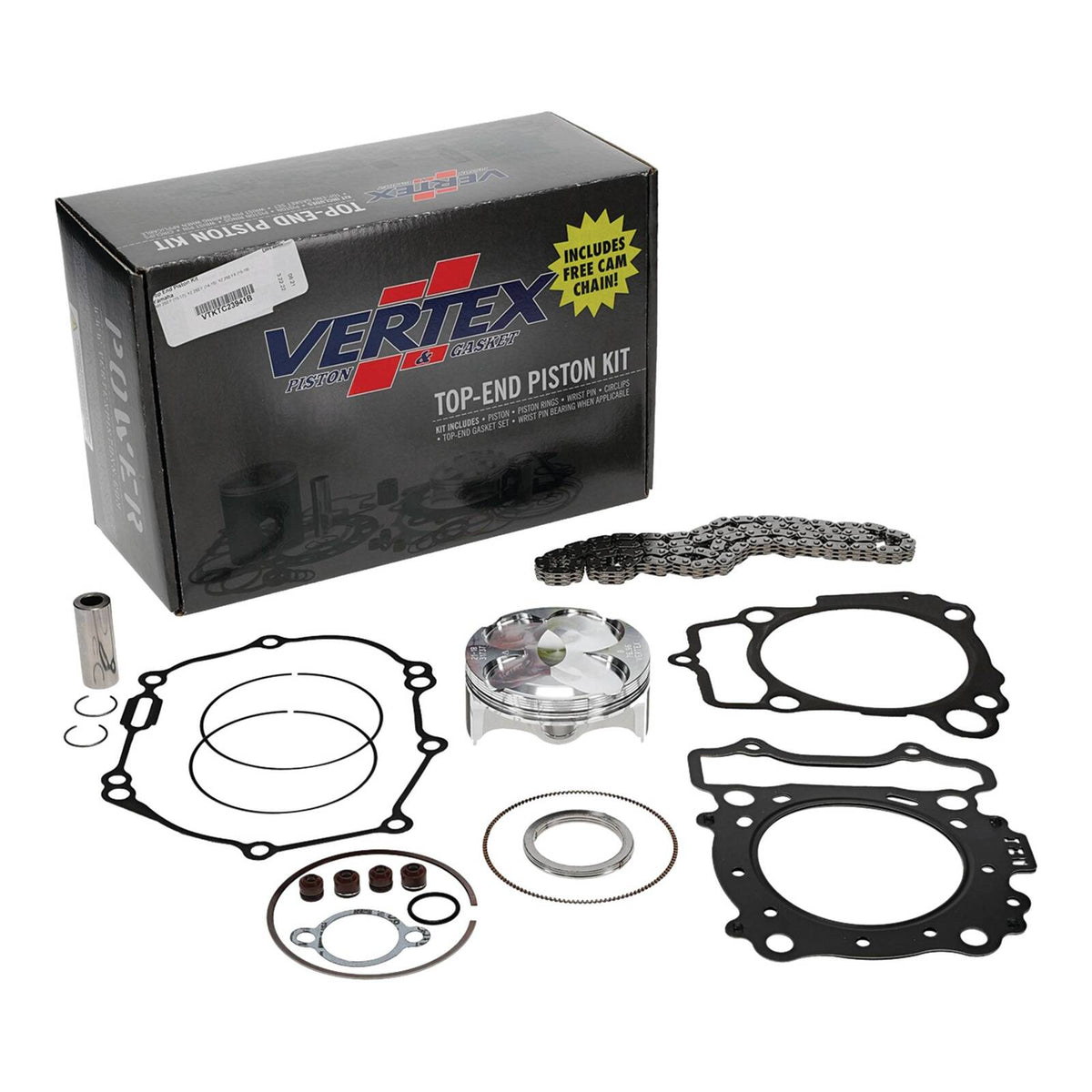 Vertex Top End Rebuild Kit - Forged Piston (B)