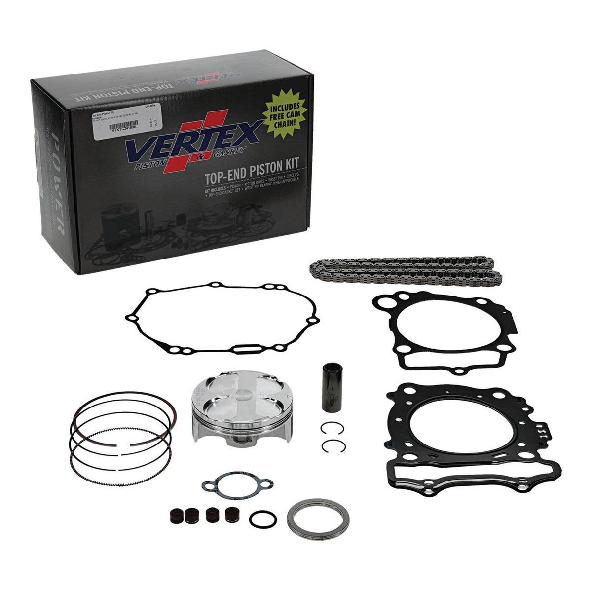 Vertex Top End Rebuild Kit - Forged Piston (A)