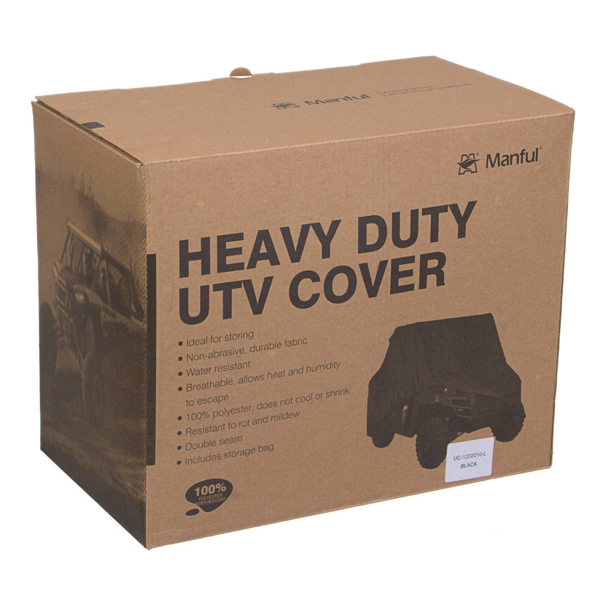 WMP Bike Cover Extreme - L UTV Black (Ref: UC-1202010-L)