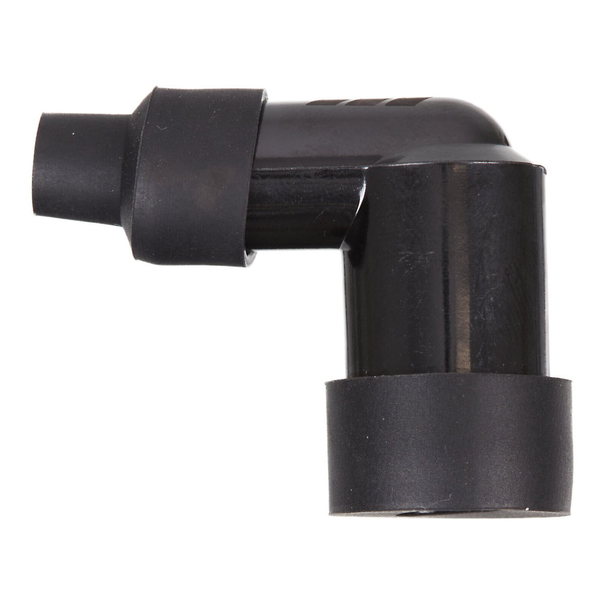WMP Spark Plug Cap - Replaces LZFH - Right Angle - Black