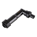 WMP Spark Plug Cap (Replaces XD05F) Long Right Angle - Black