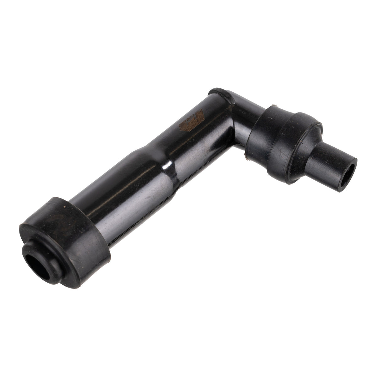 WMP Spark Plug Cap (Replaces XD05F) Long Right Angle - Black
