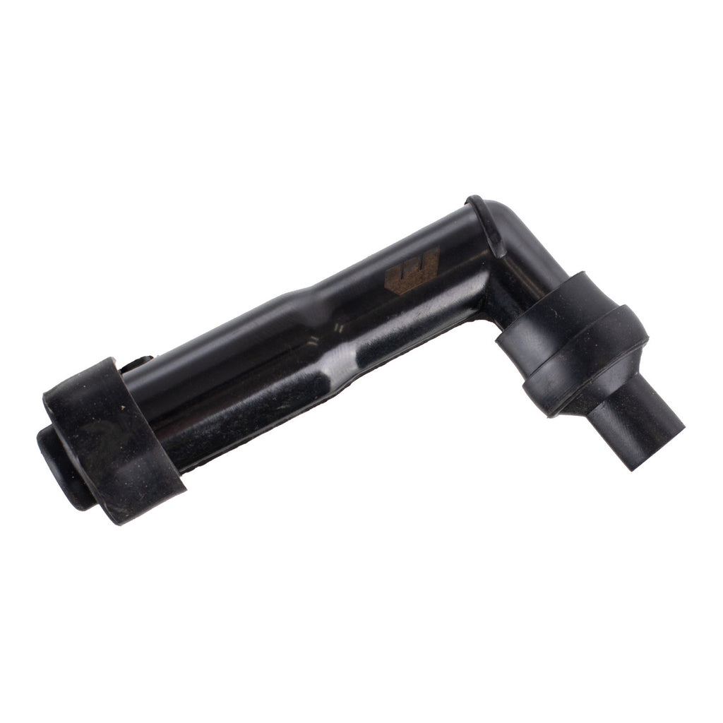WMP Spark Plug Cap (Replaces XD05F) Long Right Angle - Black