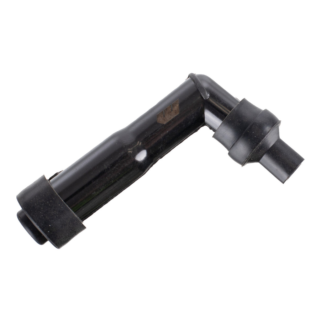 WMP Spark Plug Cap (Replaces XZ05F) Long Right Angle - Black