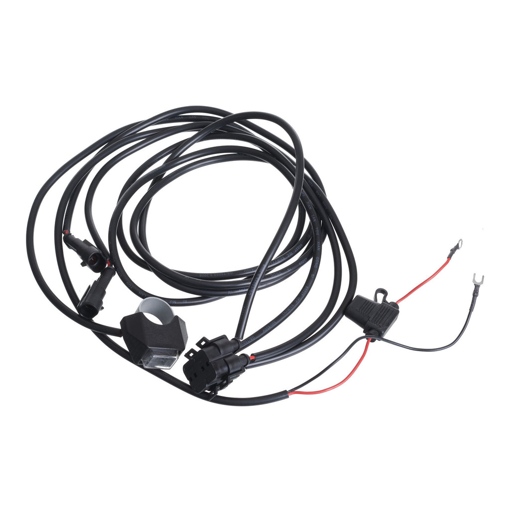 WMP LED Light 60mm Lens - Pair - Osram LED - with harness