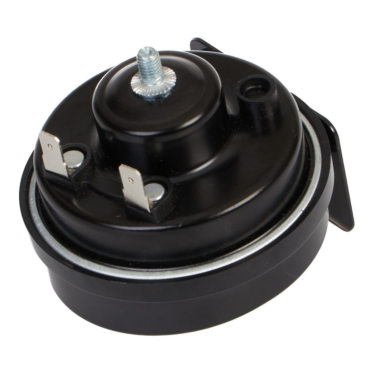 WMP Horn 12V Snail Horn (110dB/500Hz) 80mm Black