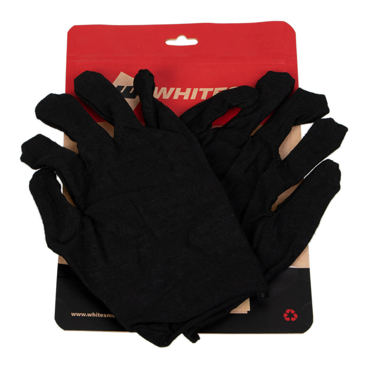 WMP Inner Gloves 16G Light - Black - Large
