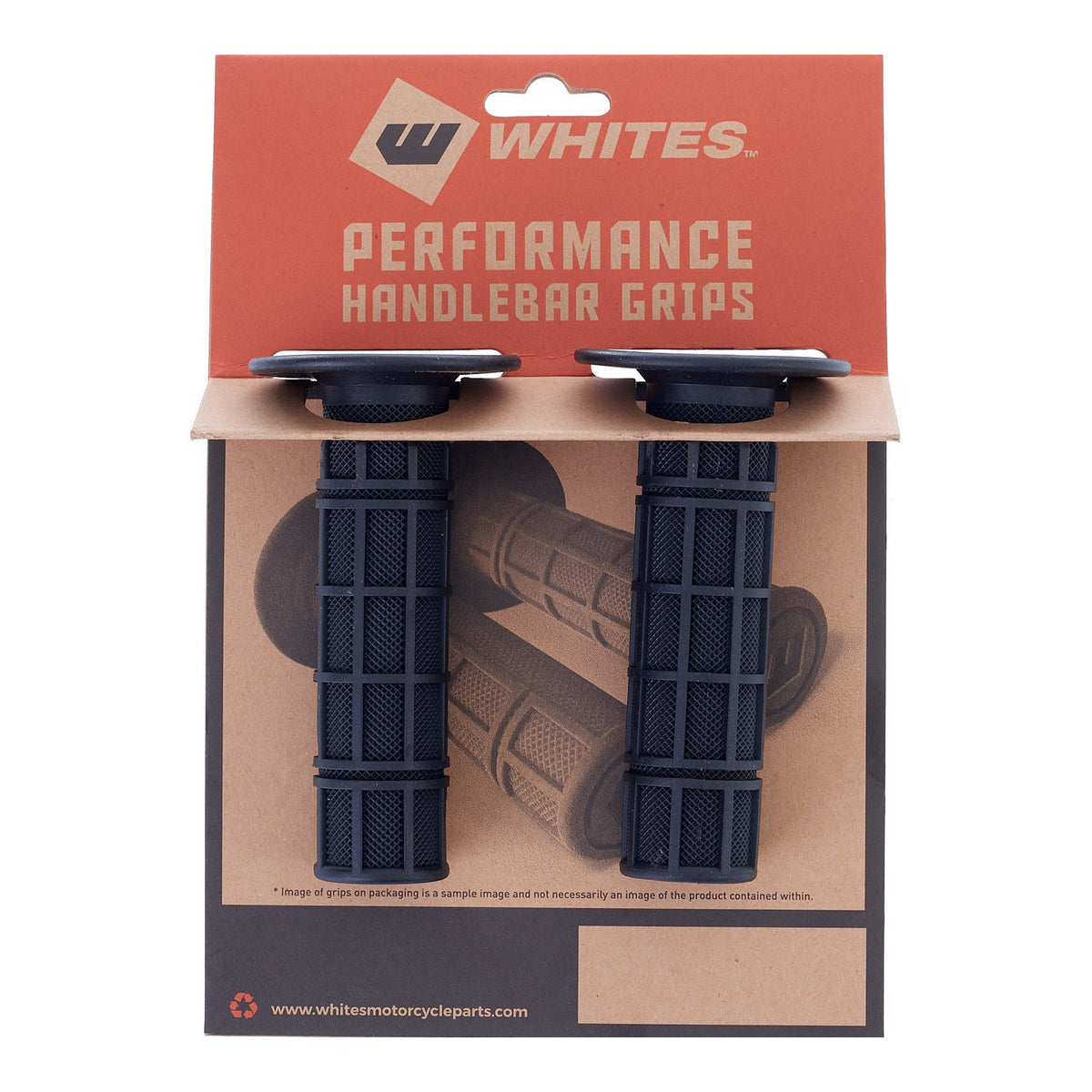 WMP MX Full Waffle Grip - Black