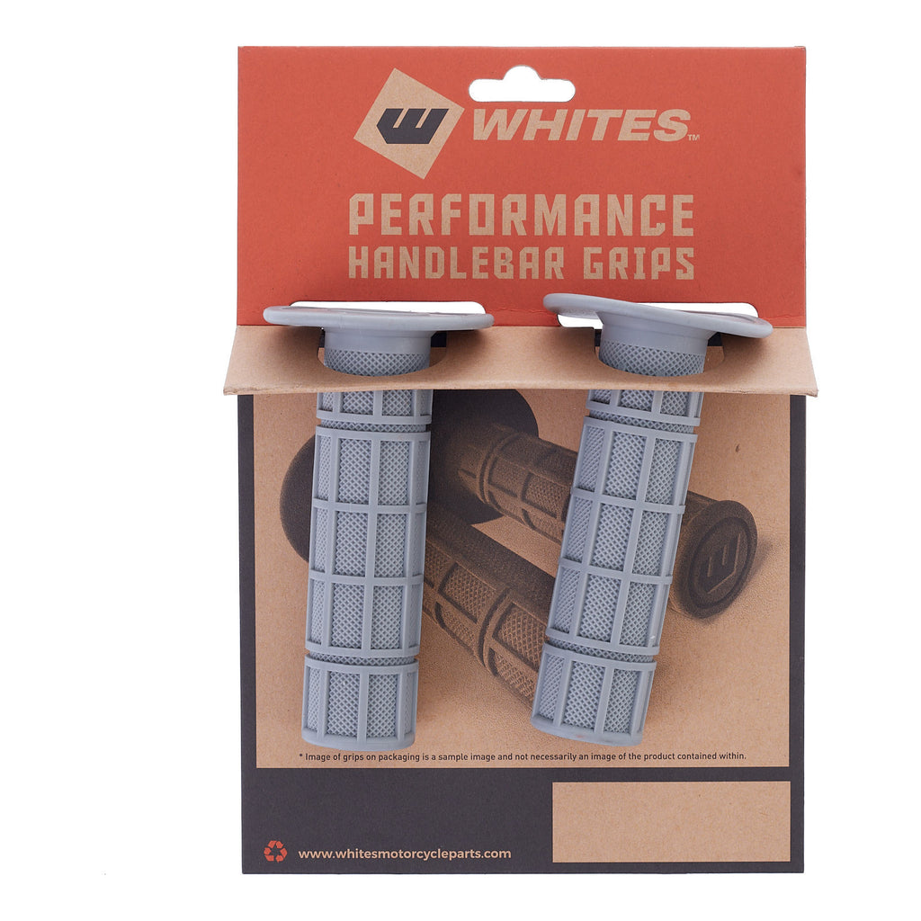 WMP MX Full Waffle Grip - Grey