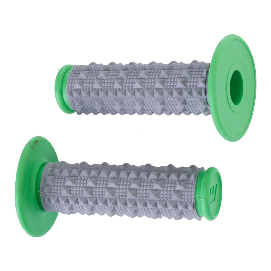 WMP MX Large Diamond Grip - Grey / Green