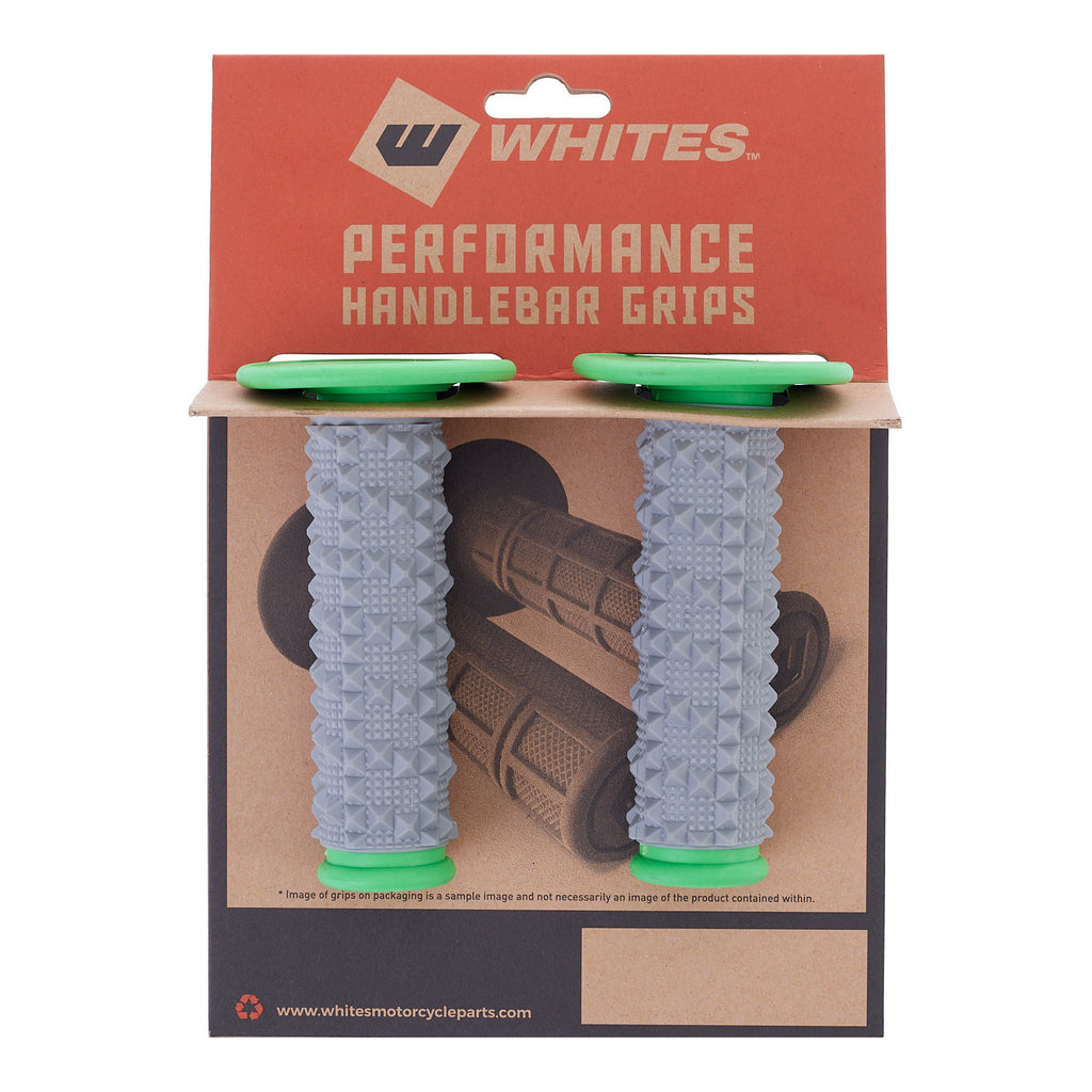 WMP MX Large Diamond Grip - Grey / Green