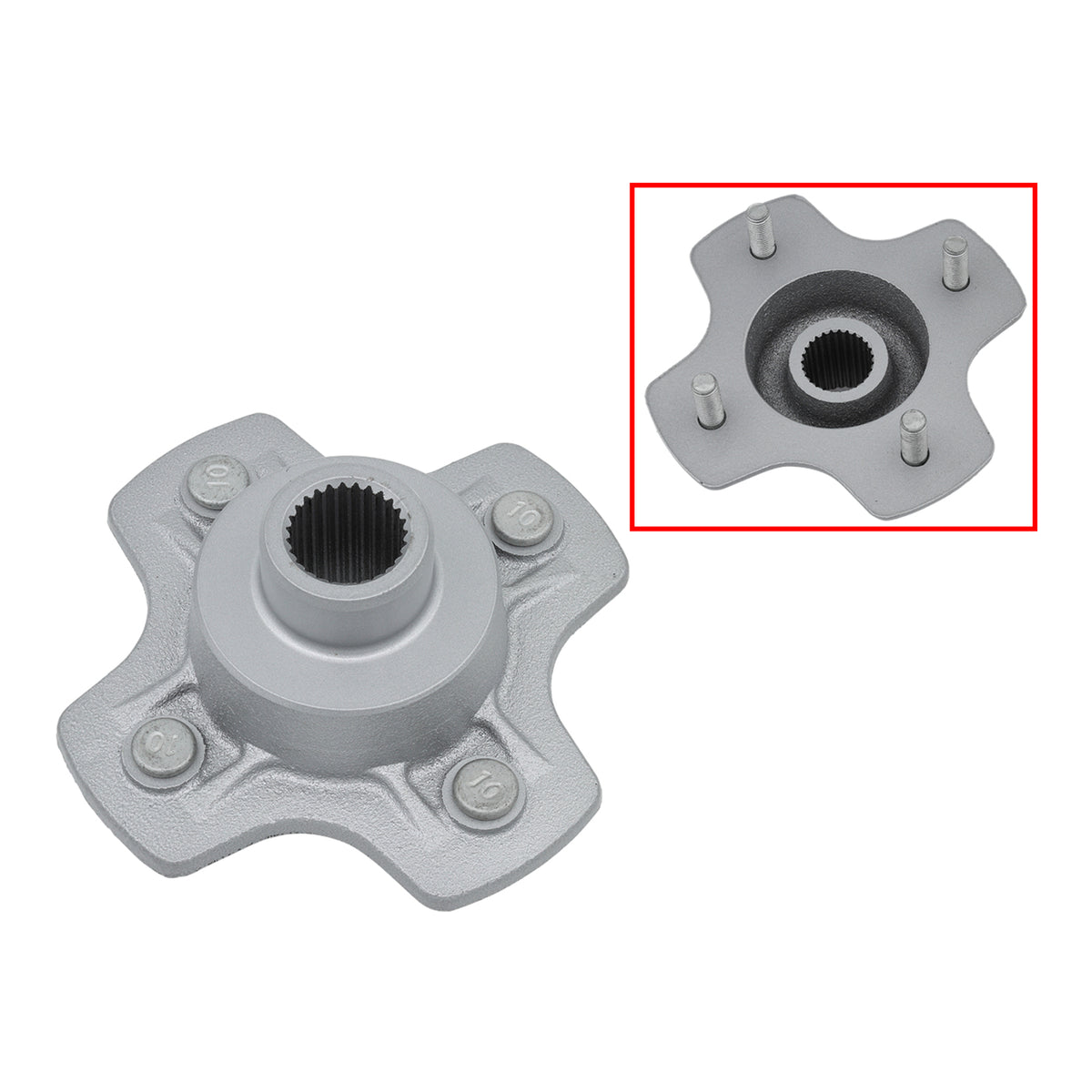 WMP Wheel Hub - Honda RH TRX 420 / 520 - Refer to Fitments