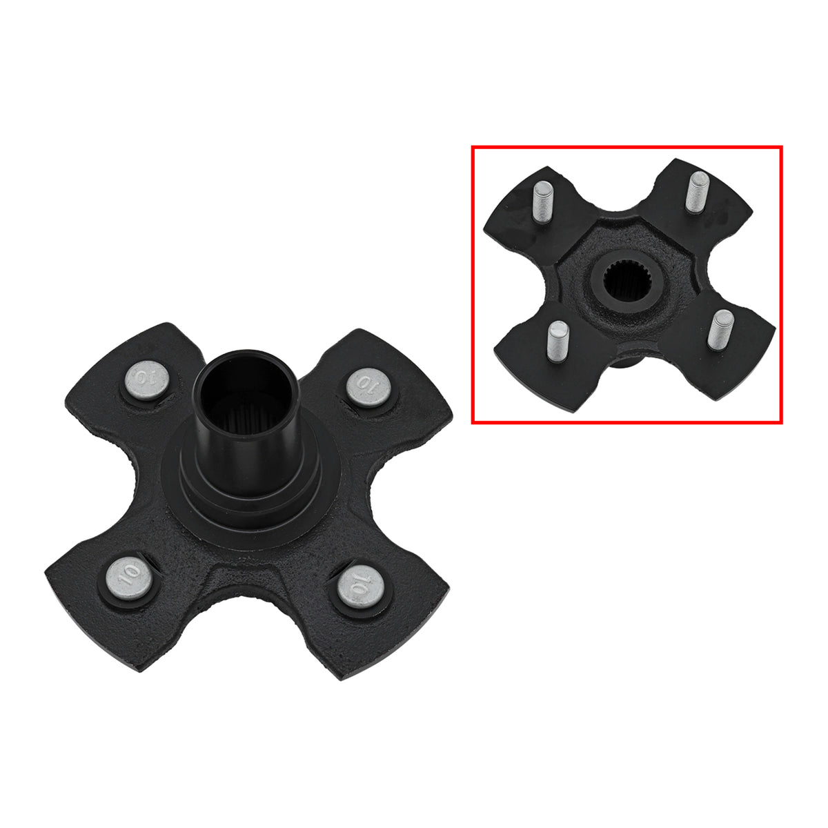 WMP Wheel Hub - Suzuki LTA450 / 500 / 700 / 750