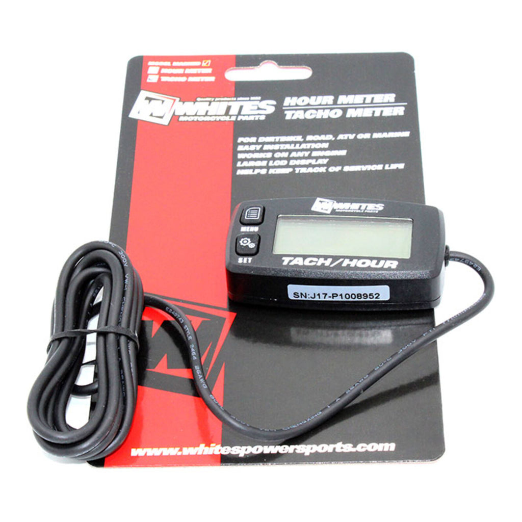 WMP Hour Tacho Meter - Black