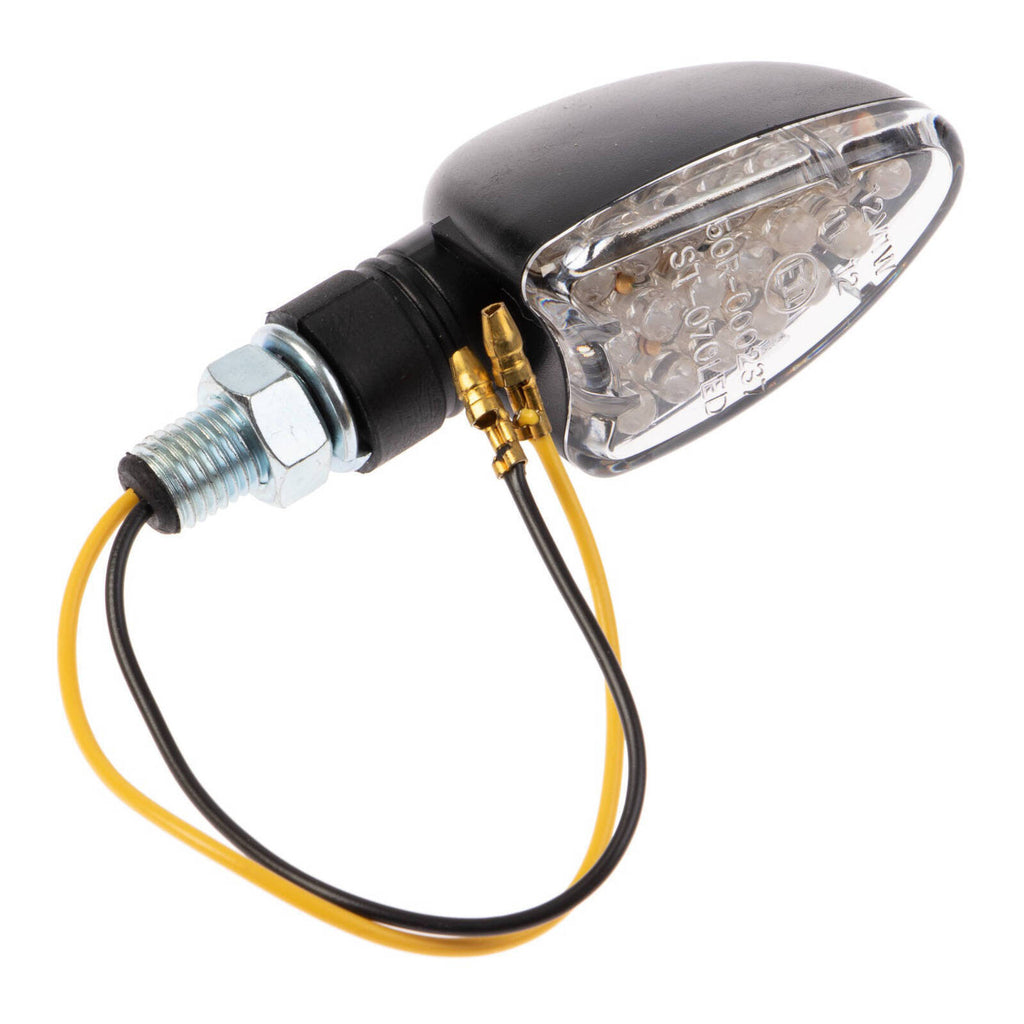 WMP LED Arrow Flasher Black Short Stem