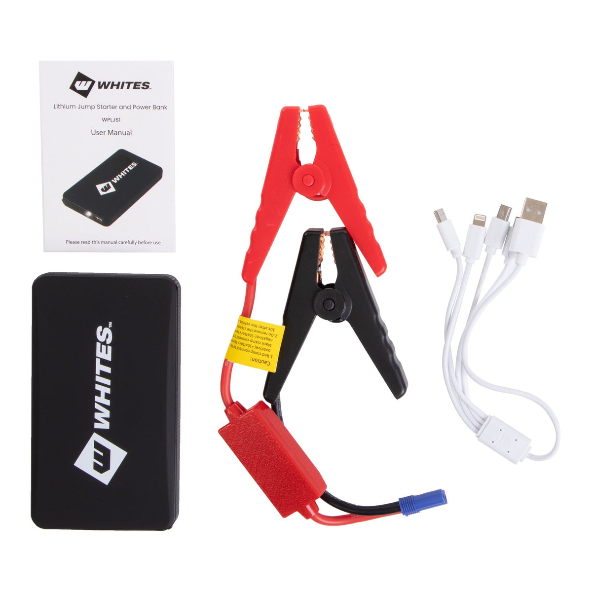 WMP Lithium Jump Starter & Power Bank 138mm x 75mm x 17mm