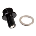 WMP Magnetic Sump Plug M10 x 15 x 1.5 - Black